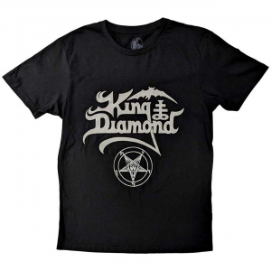 King Diamond - Logo Uni Bl T-Shirt i gruppen Annet / hos Bengans Skivbutik AB (5556751r)