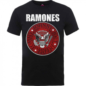Ramones - Red Fill Seal Bl T-Shirt  (S) i gruppen Annet /  hos Bengans Skivbutik AB (5556771)
