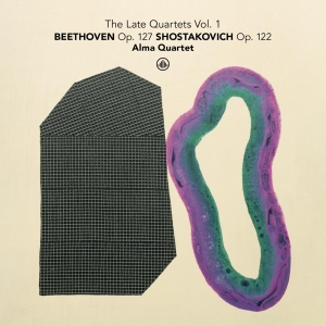 Alma Quartet - The Late Quartets Vol. 1: Beethoven Op. 127 - Shostakovich Op. 122 i gruppen Annet /  hos Bengans Skivbutik AB (5556875)
