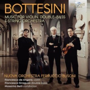 Francesco De Angelis Francesco Sir - Bottesini: Music For Violin, Double i gruppen VI TIPSER / Fredagsutgivelser / Fredag den 2:e augusti hos Bengans Skivbutik AB (5557076)