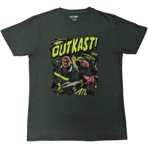 Outkast - Atliens Un Green T-Shirt  (S) i gruppen MERCHANDISE / T-shirt / Hip Hop-Rap hos Bengans Skivbutik AB (5557218)