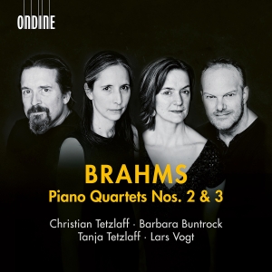Lars Vogt Christian Tetzlaff Barb - Brahms: Piano Quartets Nos. 2 & 3 ( i gruppen CD hos Bengans Skivbutik AB (5557279)