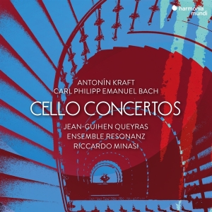 Jean-Guihen Queyras & Ensemble Resonanz & Riccardo Minasi - Antonin Kraft/Carl Philipp Emanuel Bach: Cello Concertos i gruppen Annet / hos Bengans Skivbutik AB (5557568)