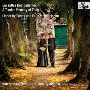 Kateryna Kasper Dmitry Ablogin - A Tender Memory Of Thee - Lieder By i gruppen CD / Klassisk hos Bengans Skivbutik AB (5557682)