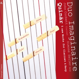 Duo Imaginaire - Quinär - 5 New Works For Clarinet & i gruppen CD / Klassisk hos Bengans Skivbutik AB (5557816)