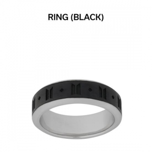 Bts - Monochrome Ring (BK_S) i gruppen MERCHANDISE / Merch / K-Pop hos Bengans Skivbutik AB (5557944)