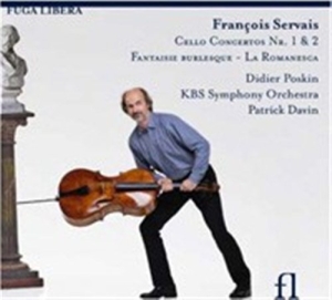 Servais Francois - Cello Concerto i gruppen CD hos Bengans Skivbutik AB (555812)