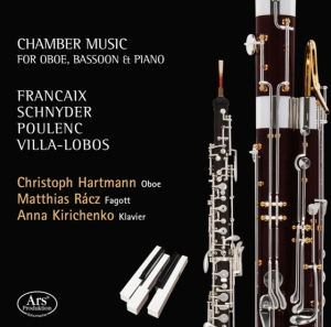 Jean Françaix Daniel Schnyder Fra - Chamber Music For Oboe, Bassoon & P i gruppen Musikk / SACD / Klassisk hos Bengans Skivbutik AB (5558124)