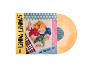 The Linda Lindas - No Obligation (Ltd Galaxy Orange/Wh i gruppen VINYL / Pop-Rock hos Bengans Skivbutik AB (5558828)