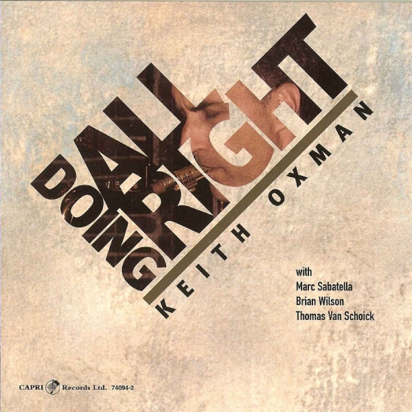 Keith Oxman - Doing All Right i gruppen CD / Toppselgere hos Bengans Skivbutik AB (5558975)