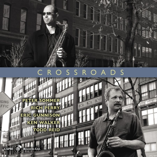 Peter Sommer & Rich Perry - Crossroads i gruppen CD / Toppselgere hos Bengans Skivbutik AB (5559053)