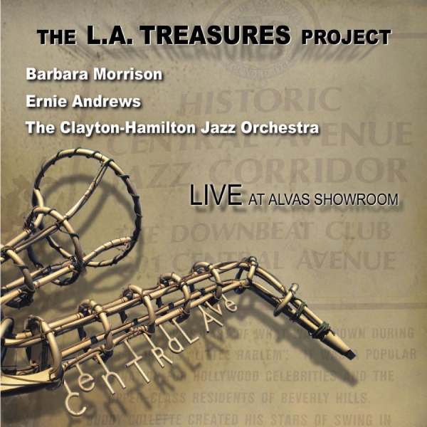 The Clayton-Hamilton Jazz Orchestra - L.A. Treasures Project i gruppen CD / Toppselgere hos Bengans Skivbutik AB (5559062)