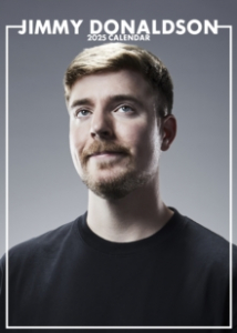 Mr Beast - 2025 Calendar i gruppen VI TIPSER / Fredagsutgivelser / Fredag den 16:e augusti hos Bengans Skivbutik AB (5560356)