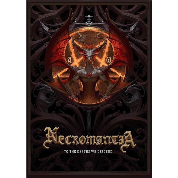 Necromantia - To The Depths We Descend (A5 Digipa i gruppen CD / Metal hos Bengans Skivbutik AB (5560437)