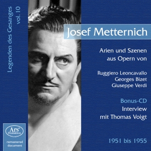 Leoncavallo/Bizet/Verdi - Vocal Recital Josef Metternich i gruppen CD / Klassisk hos Bengans Skivbutik AB (5560703)