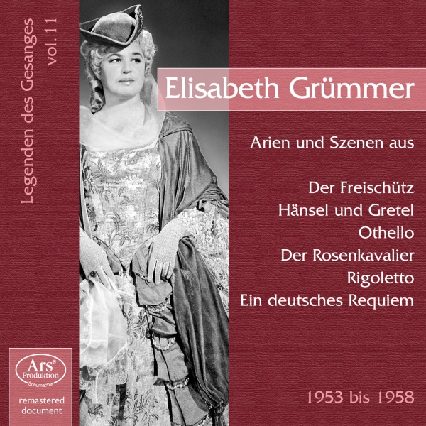 Various - Vocal Recital Elisabeth Grümmer i gruppen CD / Toppselgere hos Bengans Skivbutik AB (5560705)