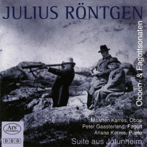 Röntgen Julius - Julius Röntgen - Oboe Sonatas Nos. i gruppen CD / Klassisk hos Bengans Skivbutik AB (5560888)