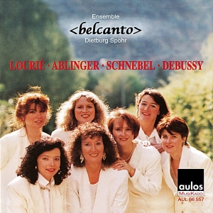 Arthur-Vincent Lourié Peter Abling - Lourié – Ablinger – Schnebel – Debu i gruppen CD / Klassisk hos Bengans Skivbutik AB (5561034)