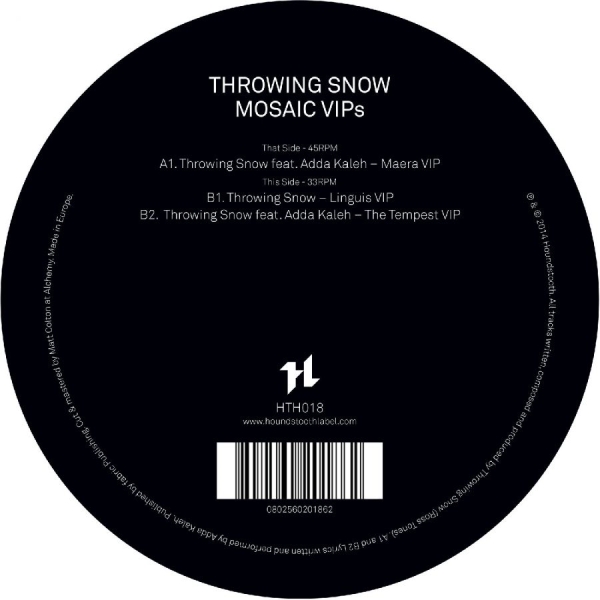 Throwing Snow - Mosaic Vips i gruppen VINYL / Toppselgere hos Bengans Skivbutik AB (5561067)