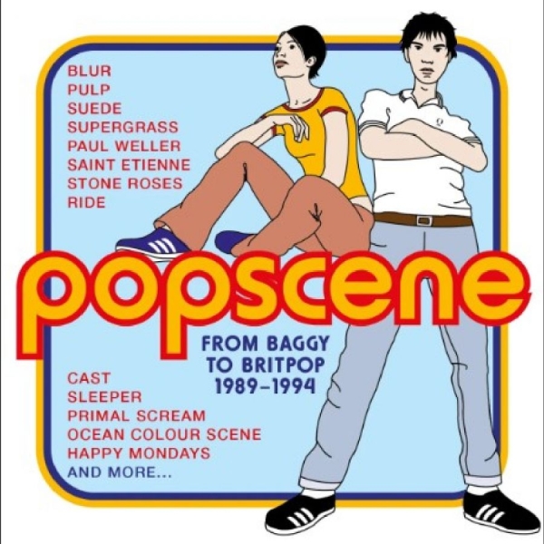 Various Artists - Popscene: From Baggy To Britpop 198 i gruppen CD / Toppselgere hos Bengans Skivbutik AB (5561124)