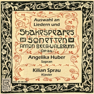 Anton Beer-Walbrunn - Anton Beer-Walbrunn - Shakespeare-S i gruppen CD / Klassisk hos Bengans Skivbutik AB (5561489)