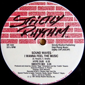 Sound Waves - I Wanna Feel The Music / Gotta Have You i gruppen Labels /  hos Bengans Skivbutik AB (5561734)