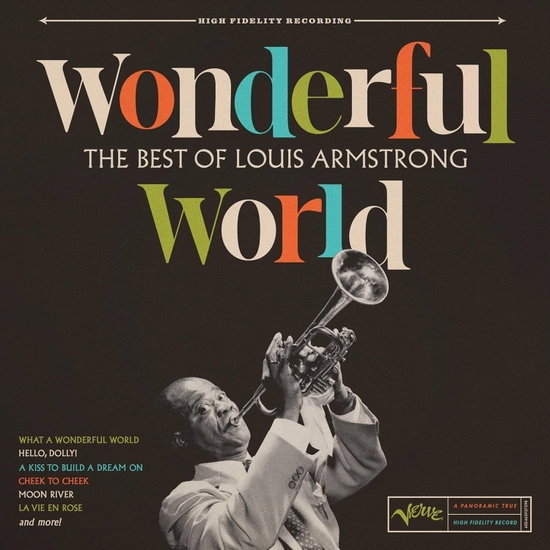 Louis Armstrong - Wonderful World: The Best Of Louis Armstrong i gruppen VINYL / Toppselgere hos Bengans Skivbutik AB (5561954)