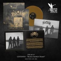 Gehenna - Black Seared Heart (Gold Vinyl Lp) i gruppen VINYL hos Bengans Skivbutik AB (5561986)