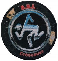 D.R.I. - Patch Crossover Black Border (9,3 C i gruppen MERCHANDISE / Tøypatch / Heavy Metal hos Bengans Skivbutik AB (5562686)