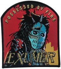 Exhumer - Patch Possessed By Fire Black Borde i gruppen MERCHANDISE / Tøypatch / Heavy Metal hos Bengans Skivbutik AB (5562689)