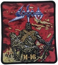 Sodom - Patch M-16 Black Border (12,4 X  11 i gruppen MERCHANDISE / Tøypatch / Heavy Metal hos Bengans Skivbutik AB (5562696)