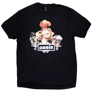 Oasis - Atomic Collage Uni Bl T-Shirt i gruppen MERCHANDISE / T-shirt / Pop-Rock hos Bengans Skivbutik AB (5562793r)