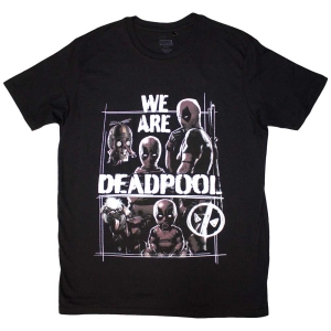 Marvel - Deadpool We Are Deadpool Bl T-Shirt i gruppen MERCHANDISE / T-shirt / Film-Musikkkal hos Bengans Skivbutik AB (5562858r)