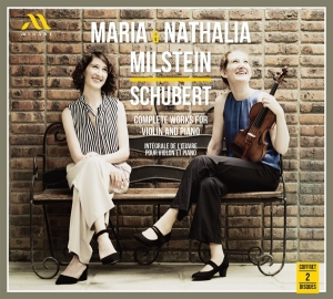 Maria Milstein & Nathalia Milstein - Schubert: Complete Works For Violin And Piano i gruppen CD / Klassisk hos Bengans Skivbutik AB (5562917)