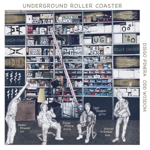 Diego Pinera & Odd Wisdom - Underground Roller Coaster i gruppen CD hos Bengans Skivbutik AB (5562931)