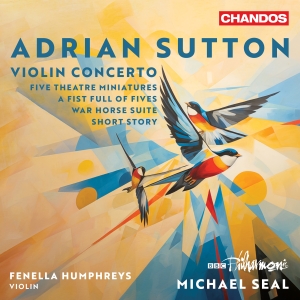 Fenella Humphreys Bbc Philharmonic - Sutton: Violin Concerto i gruppen CD hos Bengans Skivbutik AB (5562968)