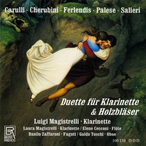 Girolamo Salieri Luigi Cherubini - Duets For Clarinet & Woodwinds - Wo i gruppen CD / Klassisk hos Bengans Skivbutik AB (5562993)