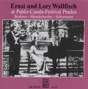Brahms/Mendelssohn/Schumann - Duo Wallfisch At Prades Festival i gruppen CD / Klassisk hos Bengans Skivbutik AB (5563009)