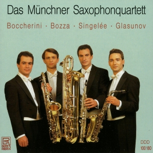 Luigi Boccherini Eugène Bozza Jea - The Munich Saxophone Quartet Plays i gruppen CD / Klassisk hos Bengans Skivbutik AB (5563024)
