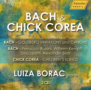 Luiza Borac - Bach & Chick Corea i gruppen CD hos Bengans Skivbutik AB (5563055)