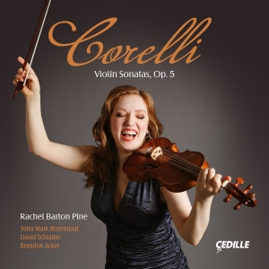 Rachel Barton Pine - Corelli: Violin Sonatas, Op. 5 i gruppen CD hos Bengans Skivbutik AB (5563060)