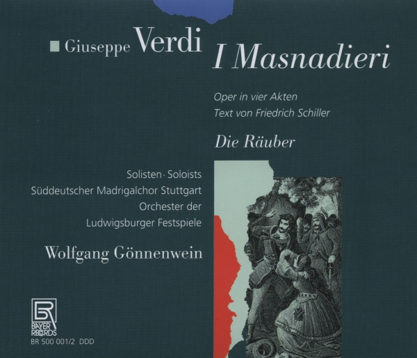 Verdi/Giuseppe - Verdi/Giuseppe - I Masnadieri i gruppen CD / Toppselgere hos Bengans Skivbutik AB (5563070)