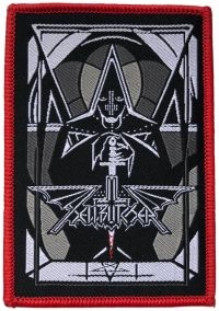 Hellbutcher - Patch Bloody Sword  (10,1 X  9 Cm) i gruppen MERCHANDISE / Tøypatch / Heavy Metal hos Bengans Skivbutik AB (5563133)
