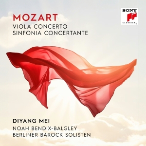 Berliner Barock Solisten & Diyang Mei & Noah Bendix-Bagley - Mozart: Viola Concerto & Sinfonia Concertante i gruppen Annet /  hos Bengans Skivbutik AB (5563157)