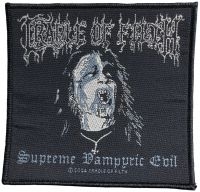 Cradle Of Filth - Patch Supreme Vampyric Evil (9,4 X i gruppen MERCHANDISE / Tøypatch / Heavy Metal hos Bengans Skivbutik AB (5563246)