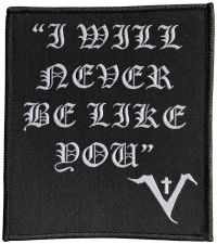 Saint Vitus - Patch I Will Never Be Like You   (1 i gruppen MERCHANDISE / Tøypatch / Heavy Metal hos Bengans Skivbutik AB (5563249)