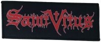 Saint Vitus - Patch Red Logo  (5,7 X  14,7 Cm) i gruppen VI TIPSER / Fredagsutgivelser / Fredag den 6:e september 2024 hos Bengans Skivbutik AB (5563251)