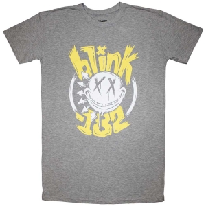 Blink-182 - Big Smile Lady Grey T-Shirt Dress  (M) i gruppen MERCHANDISE / T-shirt / Punk hos Bengans Skivbutik AB (5563258)