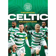 Celtic Fc  - 2025 A3 Calendar i gruppen MERCH / Kalendere 2025 / Calendars League hos Bengans Skivbutik AB (5563805)