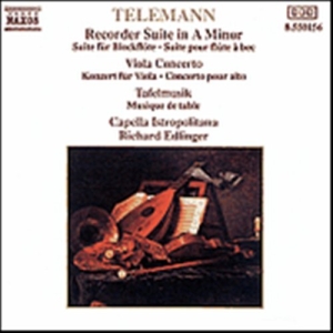 Telemann Georg Philipp - Recorder Suite i gruppen CD hos Bengans Skivbutik AB (556387)
